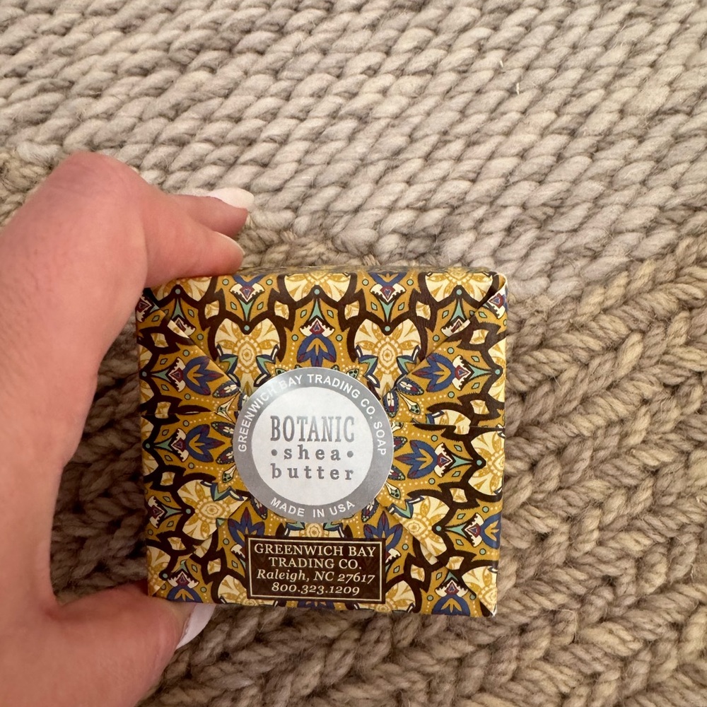 Botanic Shea Butter Bar Of Soap Made in USA